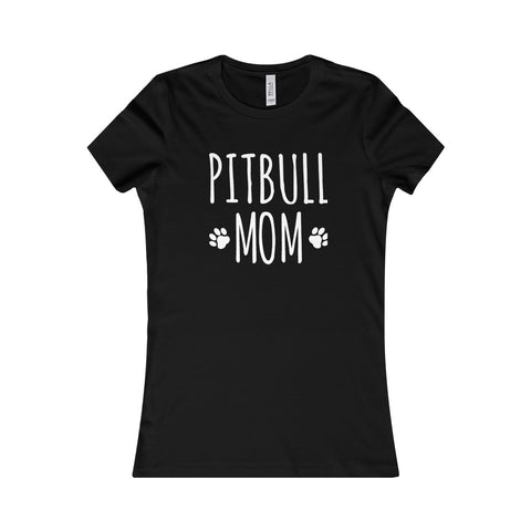 Pit Bull Mom Tee v2 T-shirt