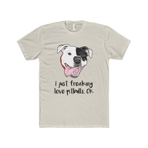 I just freaking love pitbulls. OK T-shirt