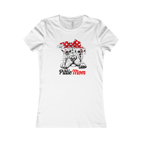 Pittie Mom Women's Tee